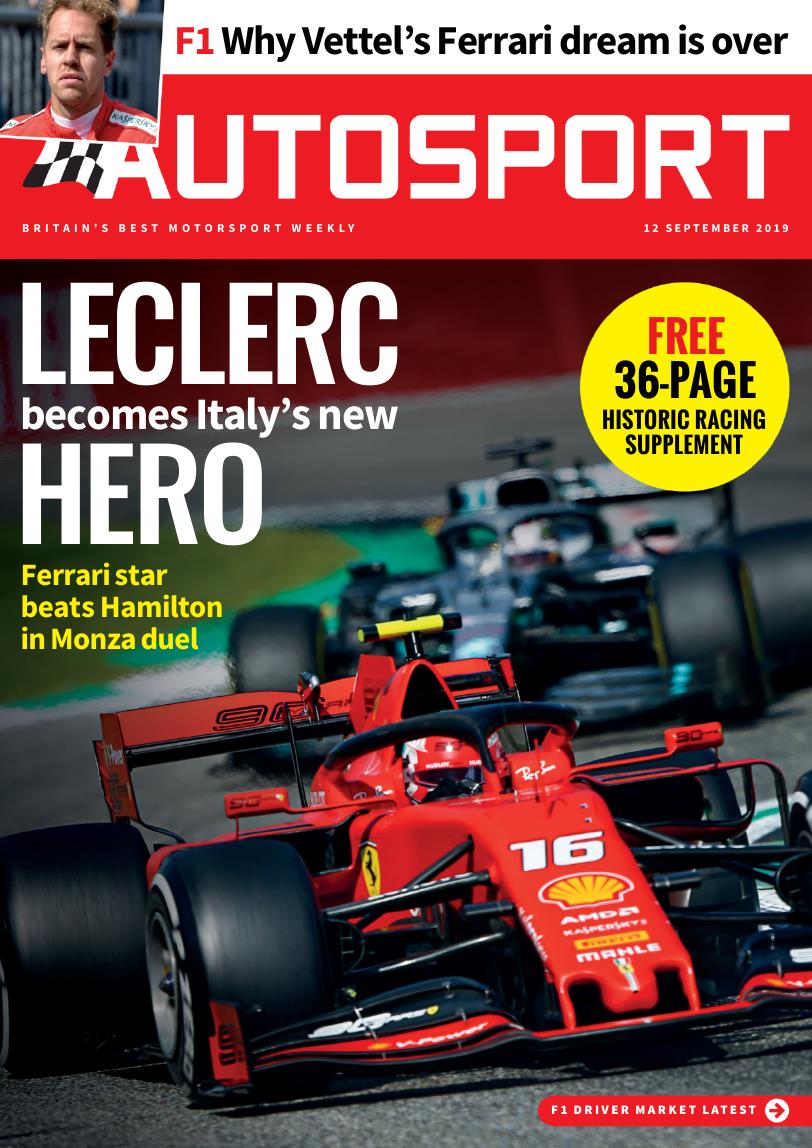 Журнал Autosport 12 сентября 2019