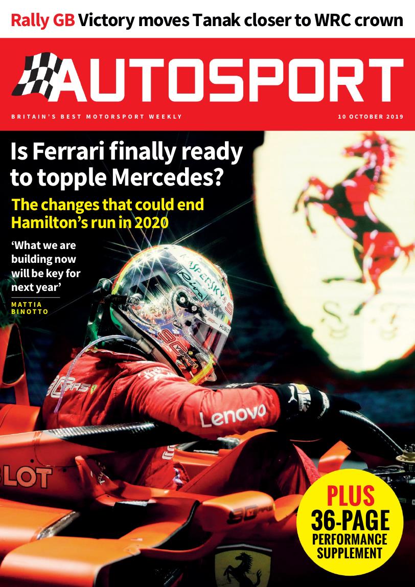 Журнал Autosport 10 октября 2019