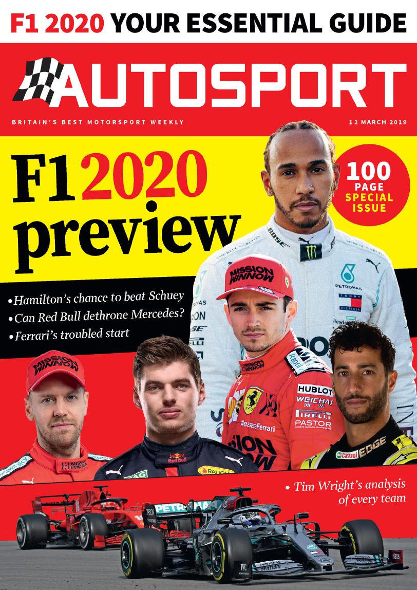 Журнал Autosport 12 марта 2020