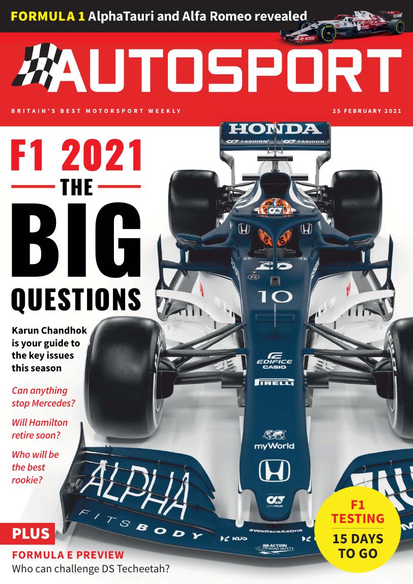 Журнал Autosport 25 февраля 2021