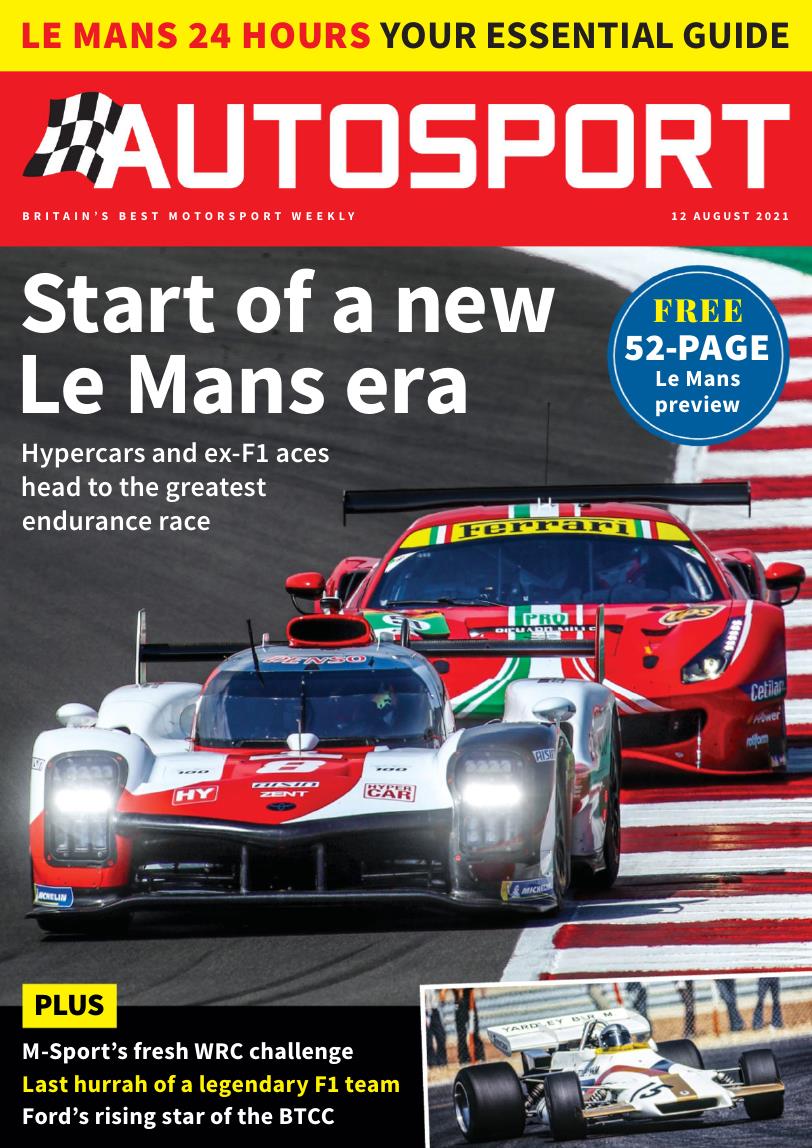 Журнал Autosport 12 августа 2021