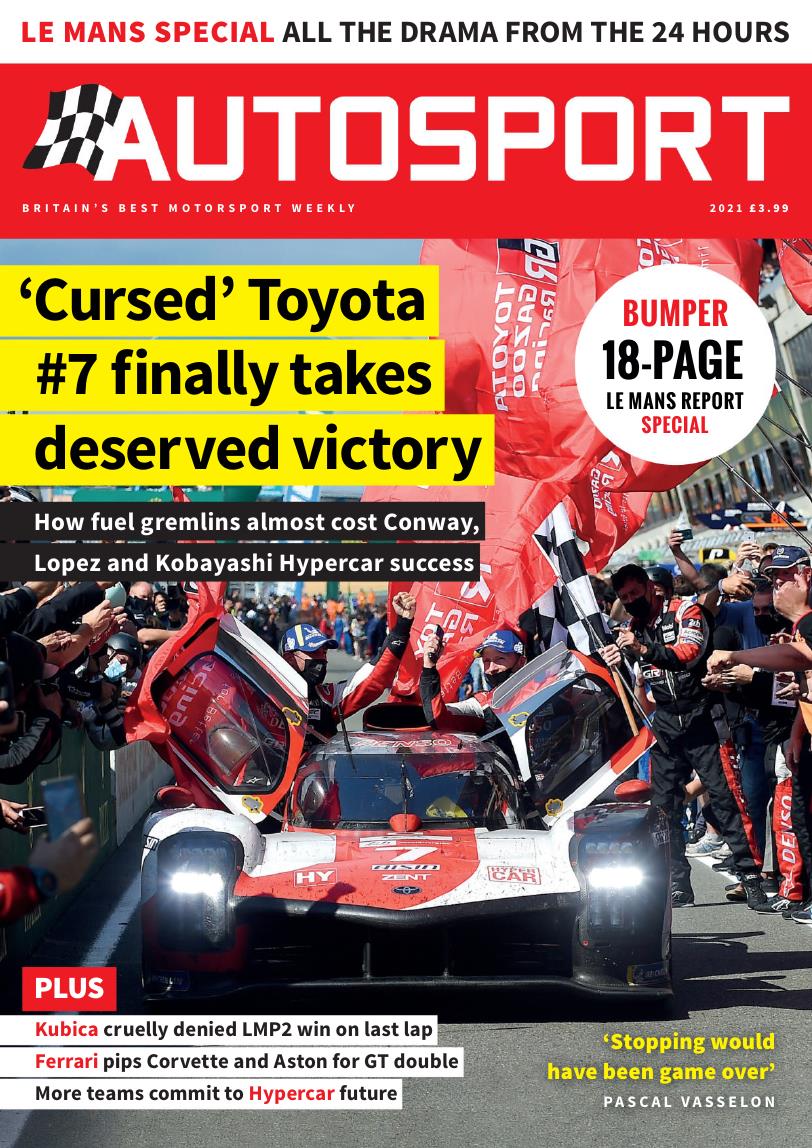 Журнал Autosport 26 августа 2021