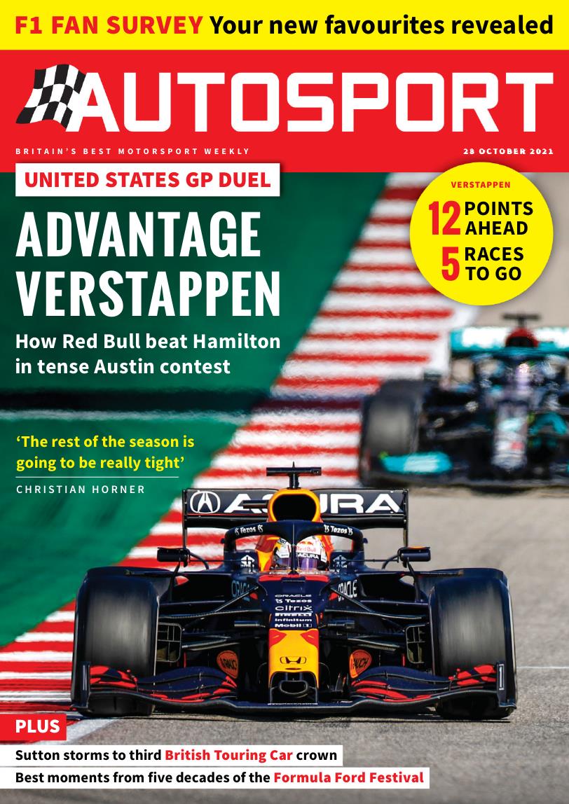 Журнал Autosport 28 октября 2021