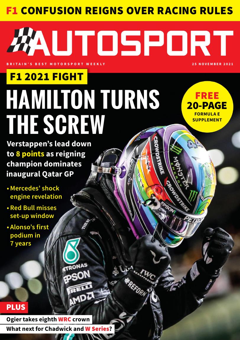 Журнал Autosport 25 ноября 2021