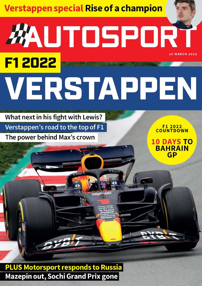 Журнал Autosport 10 марта 2022