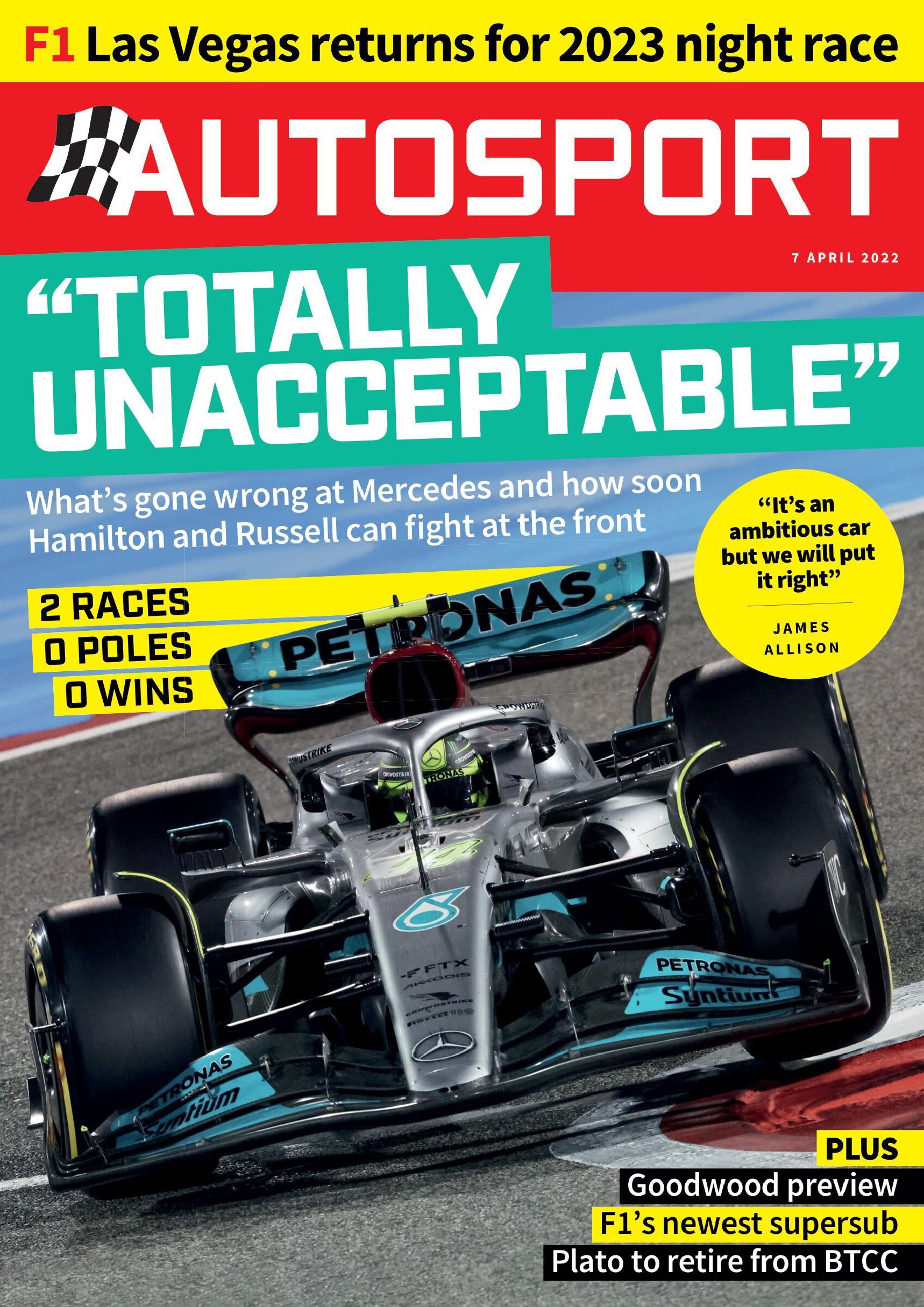 Журнал Autosport 07 апреля 2022