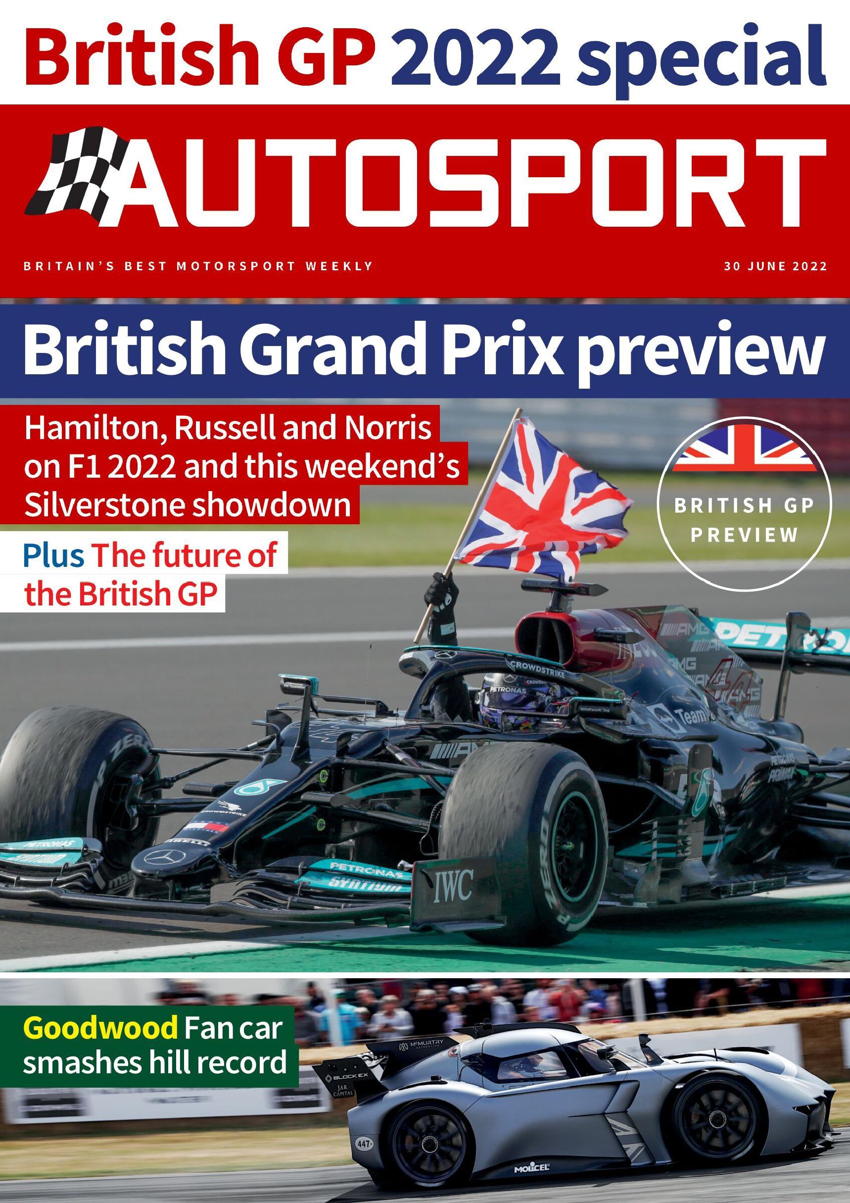 Журнал Autosport 30 июня 2022