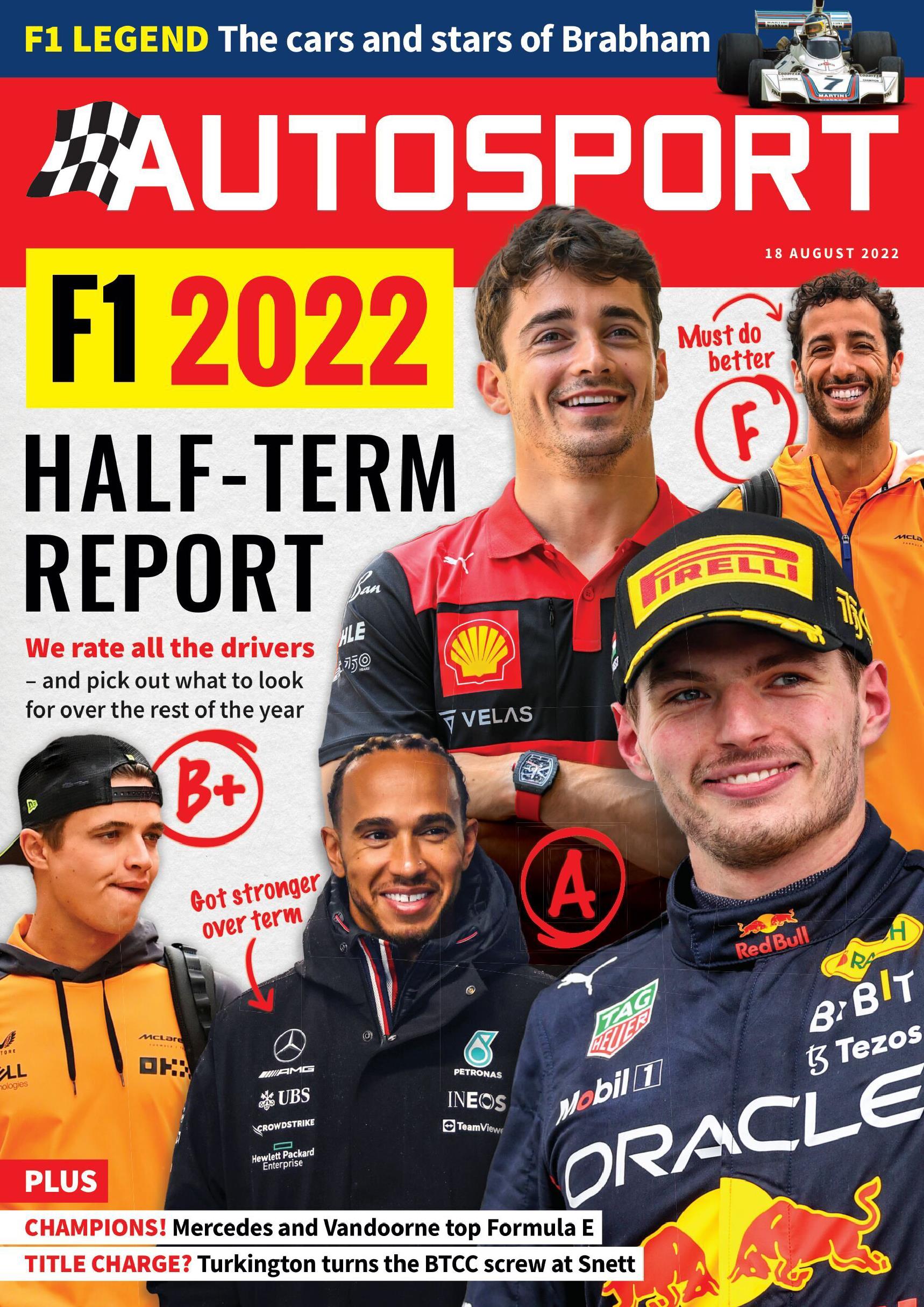 Журнал Autosport 18 августа 2022