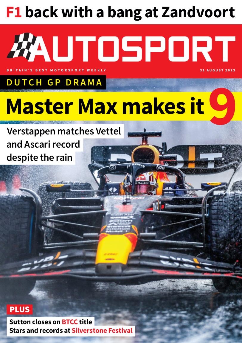 Журнал Autosport 31 августа 2023