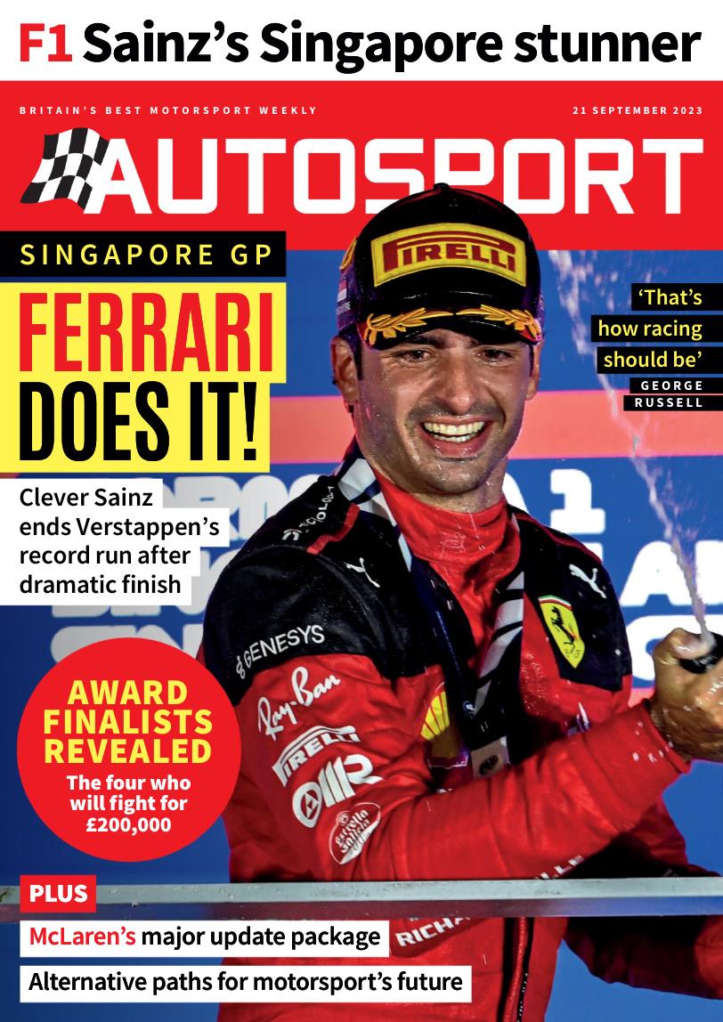 Журнал Autosport 21 сентября 2023