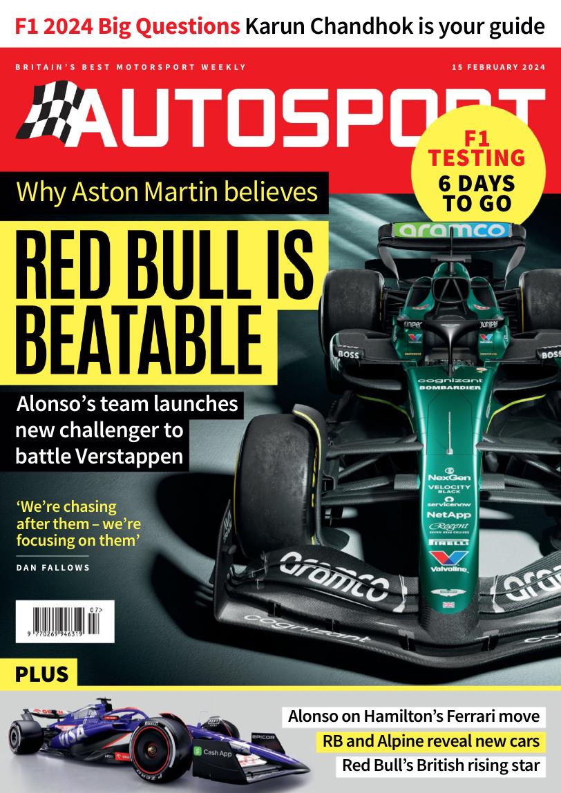Журнал Autosport 15 февраля 2024