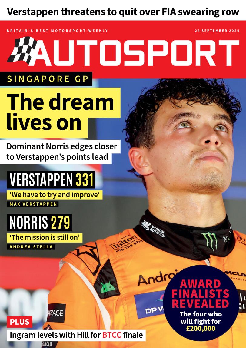 Журнал Autosport 26 сентября 2024