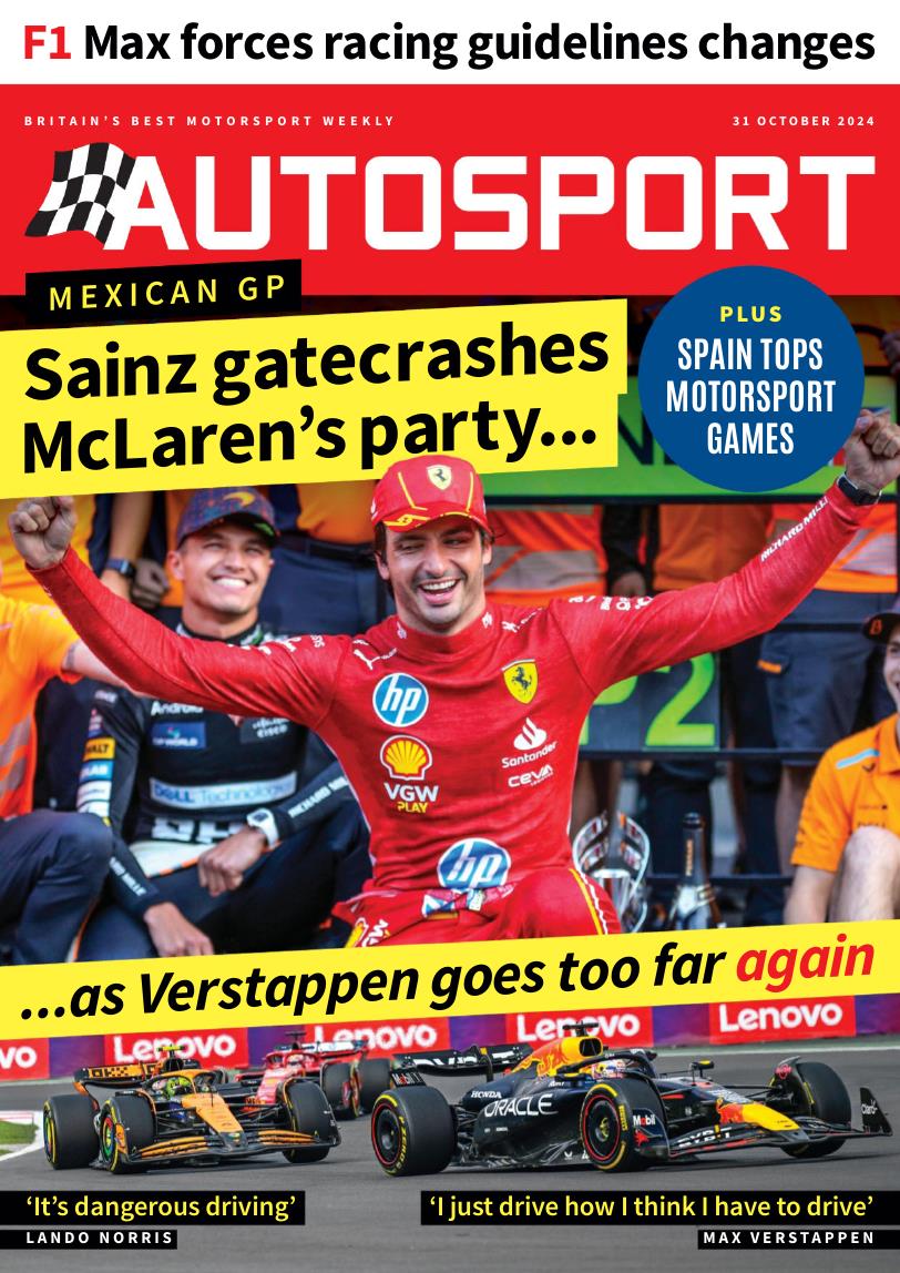 Журнал Autosport 31 октября 2024