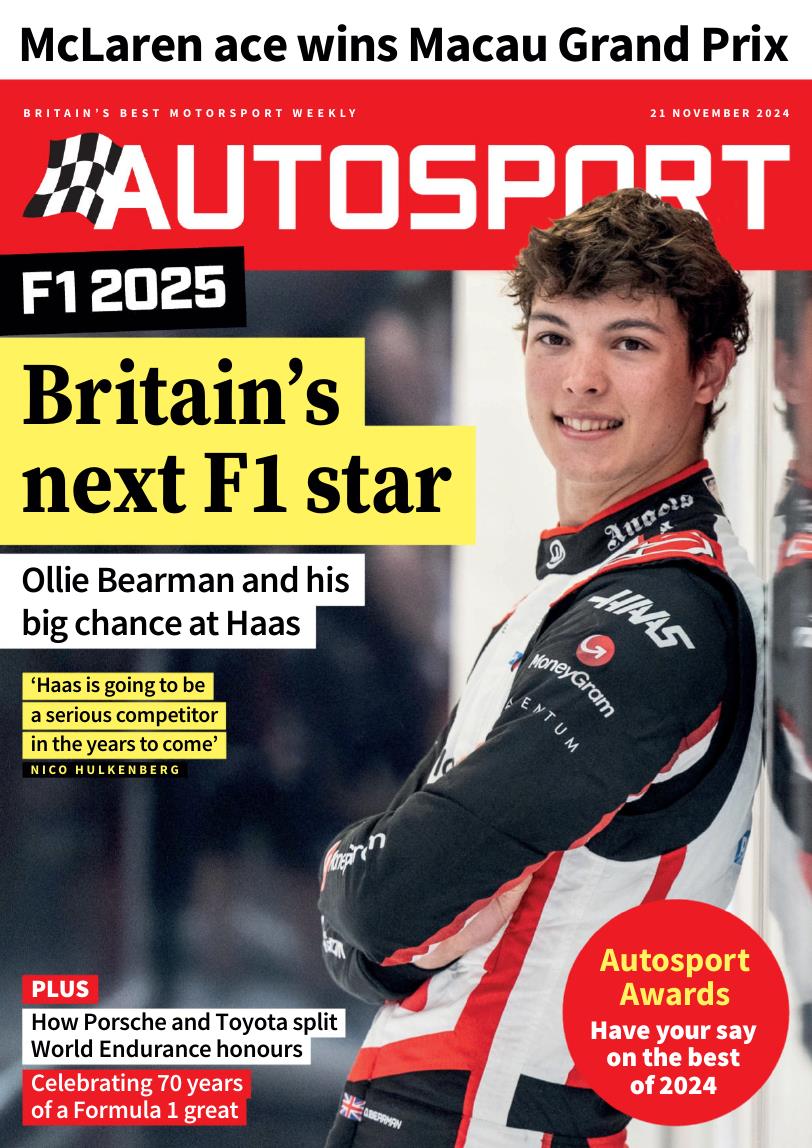 Журнал Autosport 21 ноября 2024