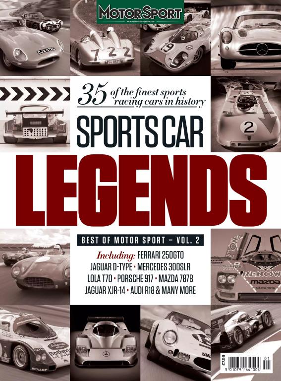 Журнал Motor Sport Special Issue - Sports cars Legends