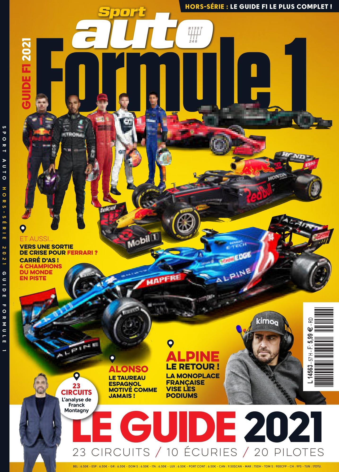 Журнал Sport Auto Guide F1 2021