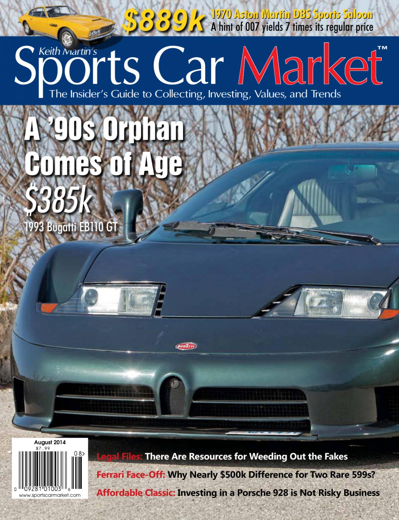 Журнал Sports Car Market August 2014