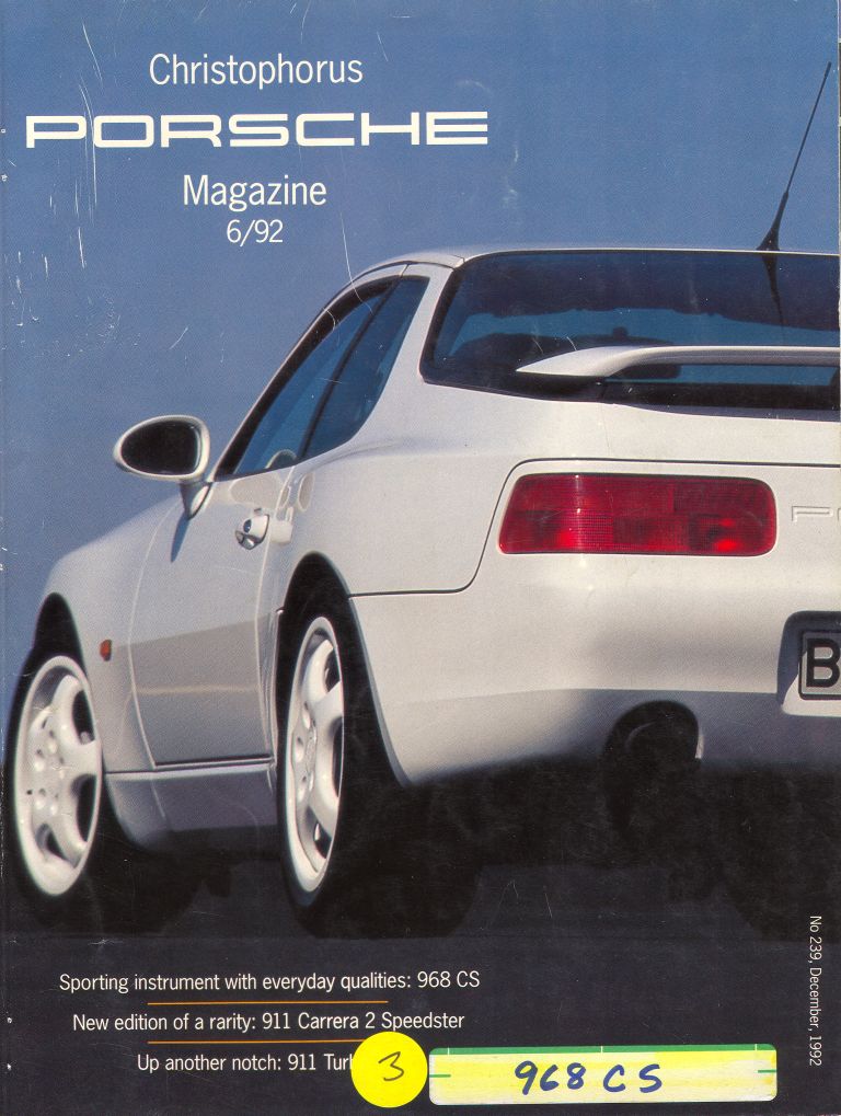 Christophorus magazine - 1993