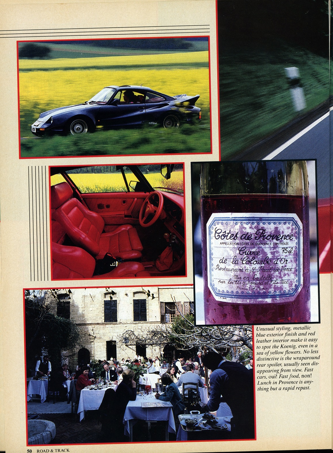 Koenig Special Turbo Road Runner (Porsche 930 based) from 80s