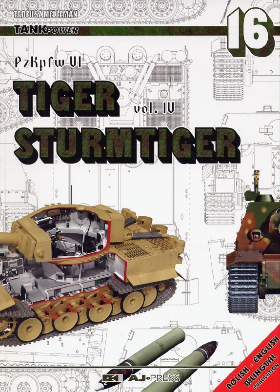Книга Tiger, Sturmtiger. vol.4 Автор: Tadeusz Melleman