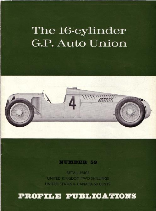 Книга The 16 Cylinder G P Auto Union.