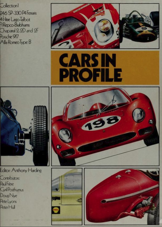 Книга Cars in profile. Автор: Anthony Harding