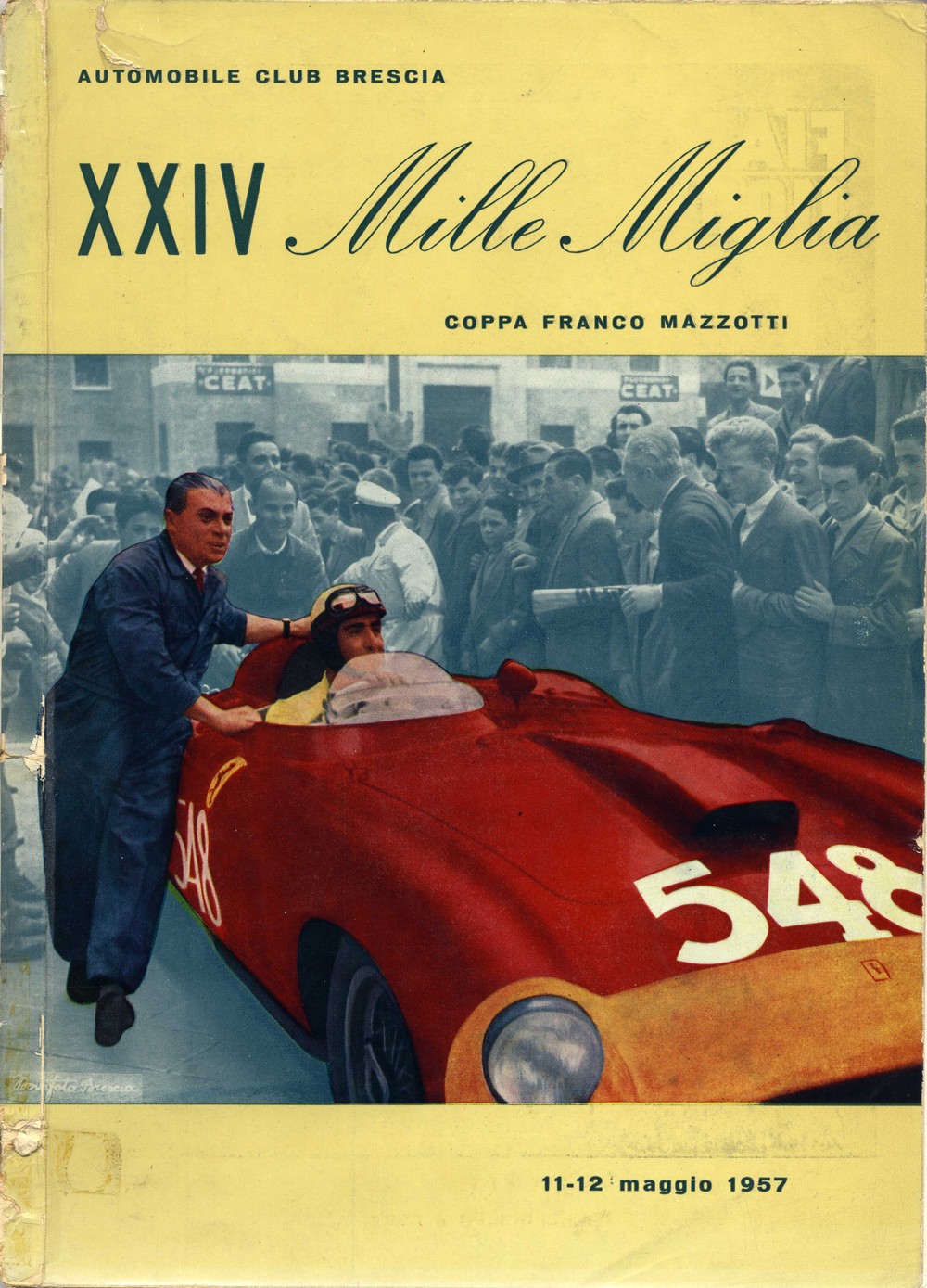 Книга Mille Miglia race, 1957 Programme