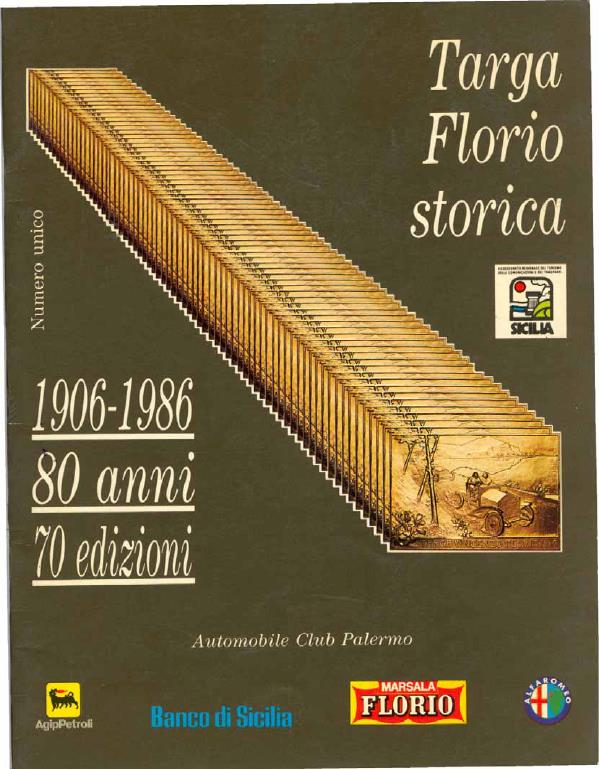 Книга Targa Florio 1906-1986.
