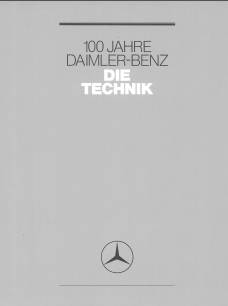 Книга 100 Jahre Daimler Benz Die Technik