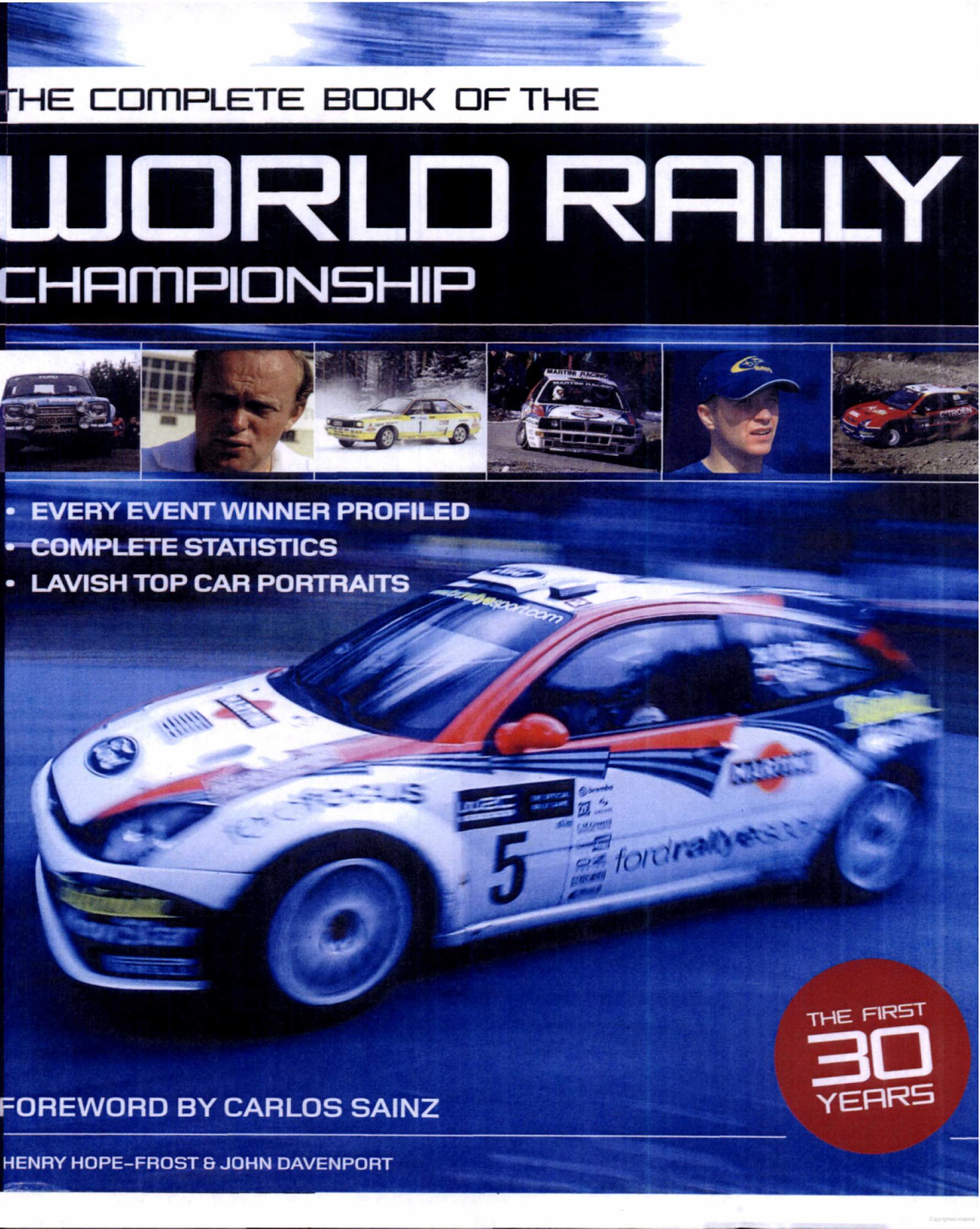 Книга The Complete Book of the World Rally Championship. Автор: Henry Hope-Frost & John Davenport