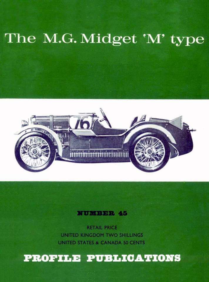 Книга The MG Midget M-type