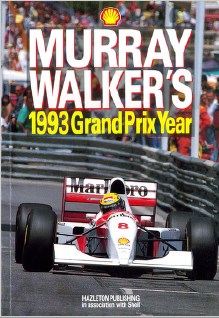 Книга Murray Walker's 1993 Grand Prix Year