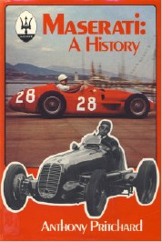 Книга Maserati: a history. Автор: Anthony Pitchard