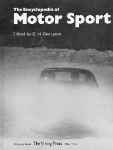 Книга The Encyclopedia of Motor Sport. Автор: G. N. Georgano