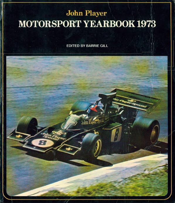 Книга John Player Motorsport Yearbook 1973