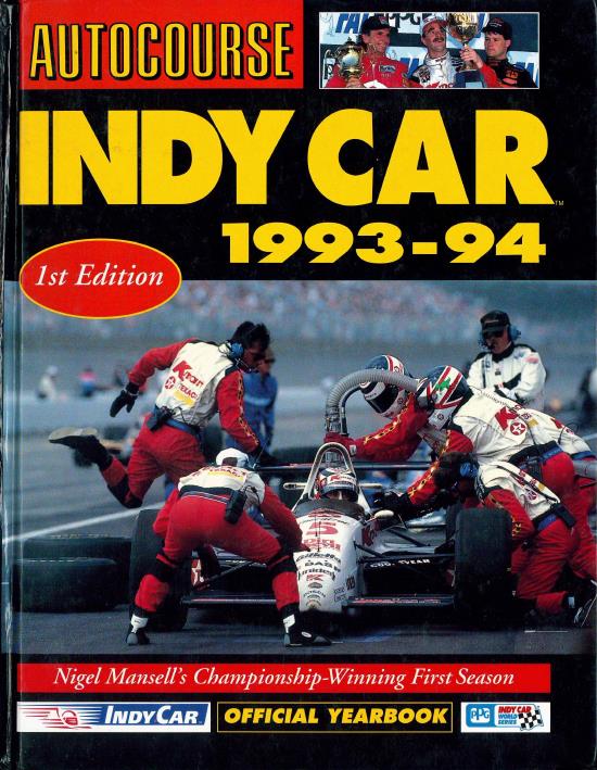 Книга The Autocourse Indy Car Yearbook 1993-94