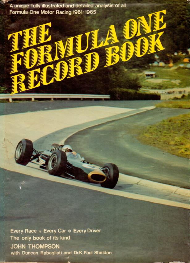 Книга The Formula One Record book. Автор: John Thompson
