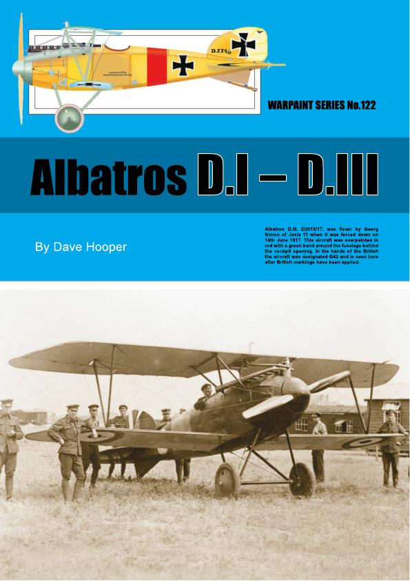 Книга Albatros DI-DIII. Автор: Dave Hooper