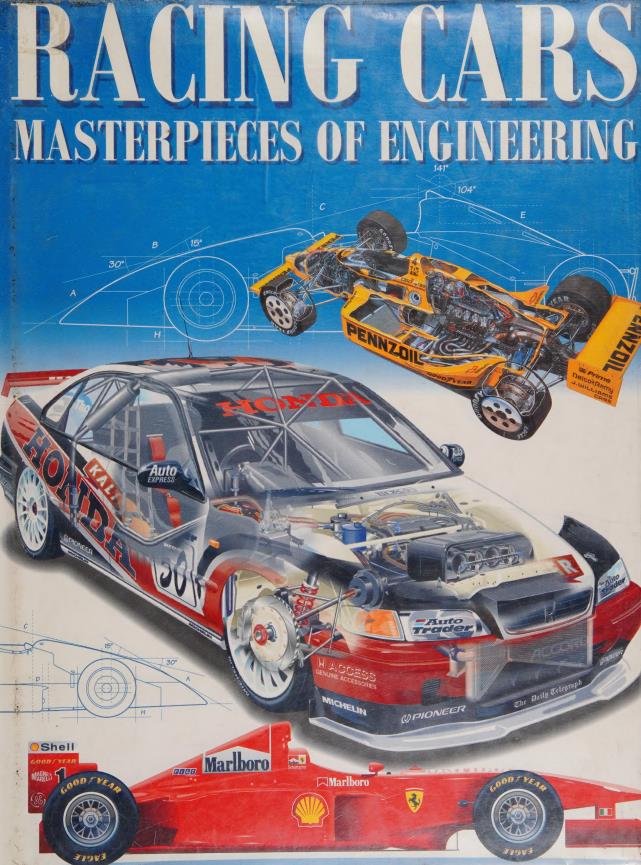 Книга Racing Cars Masterpieces of Engineering. Автор: John Tipler