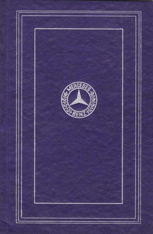 Рекламный буклет Mercedes-Benz 1928 IAA-Berlin