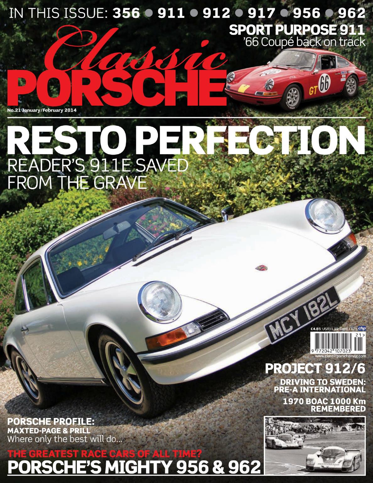 Журнал Porsche classic 01-02 2014