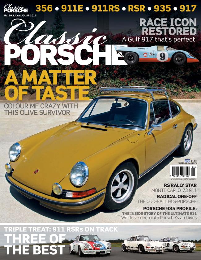 Журнал Porsche classic 07-08 2015