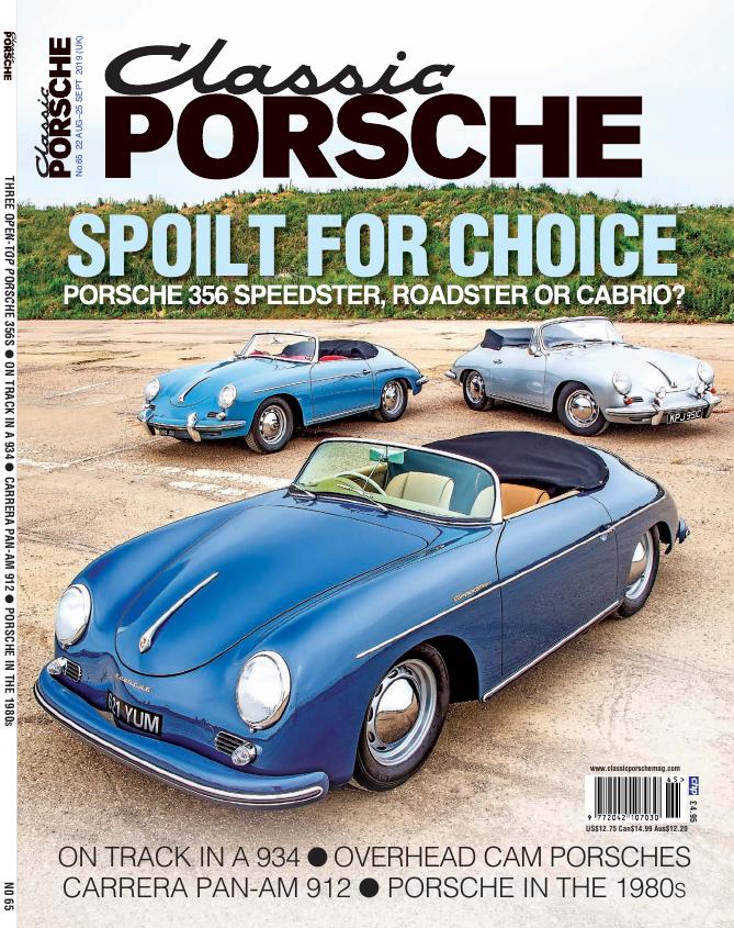 Журнал Porsche classic 07-08 2019