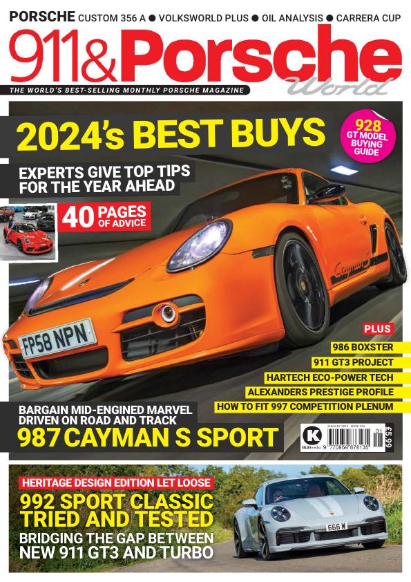 Журнал 911 & Porsche World №01 2024