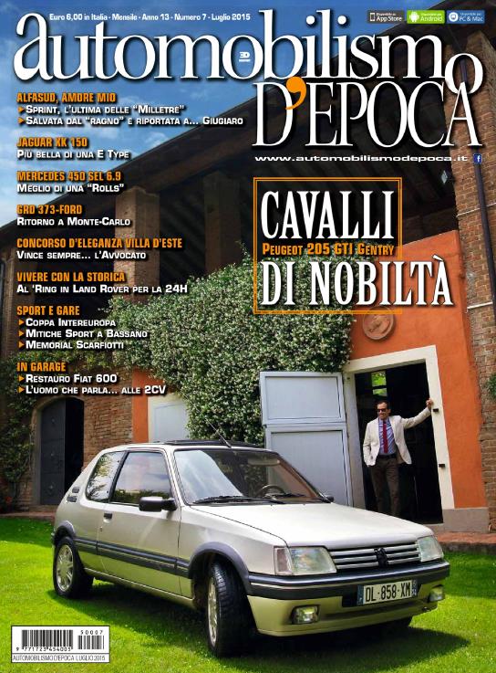 Журнал Automobilismo D'Epoca 07/2015