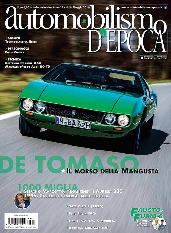 Журнал Automobilismo D'Epoca 05/2016