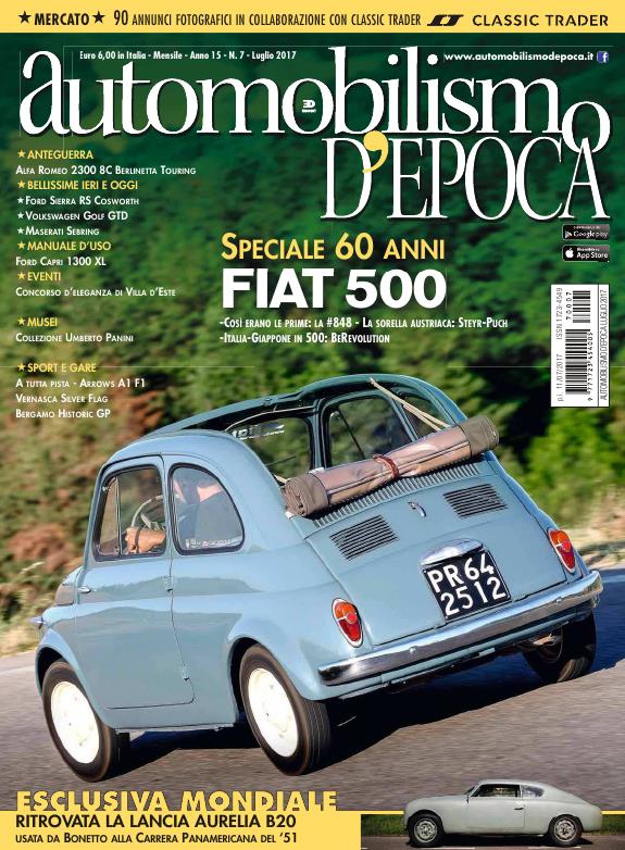Журнал Automobilismo D'Epoca 07/2017