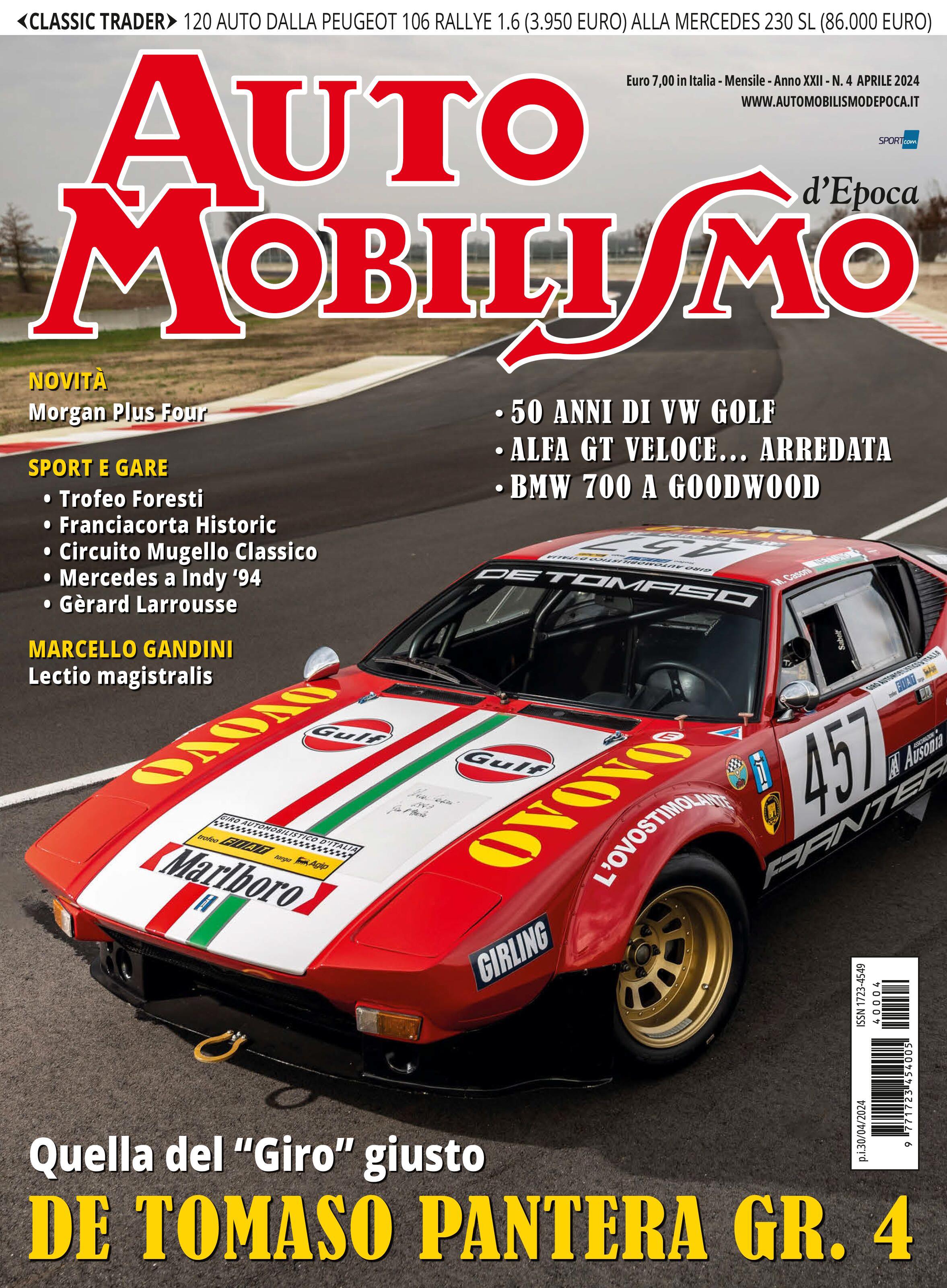 Журнал Automobilismo D'Epoca 04/2024
