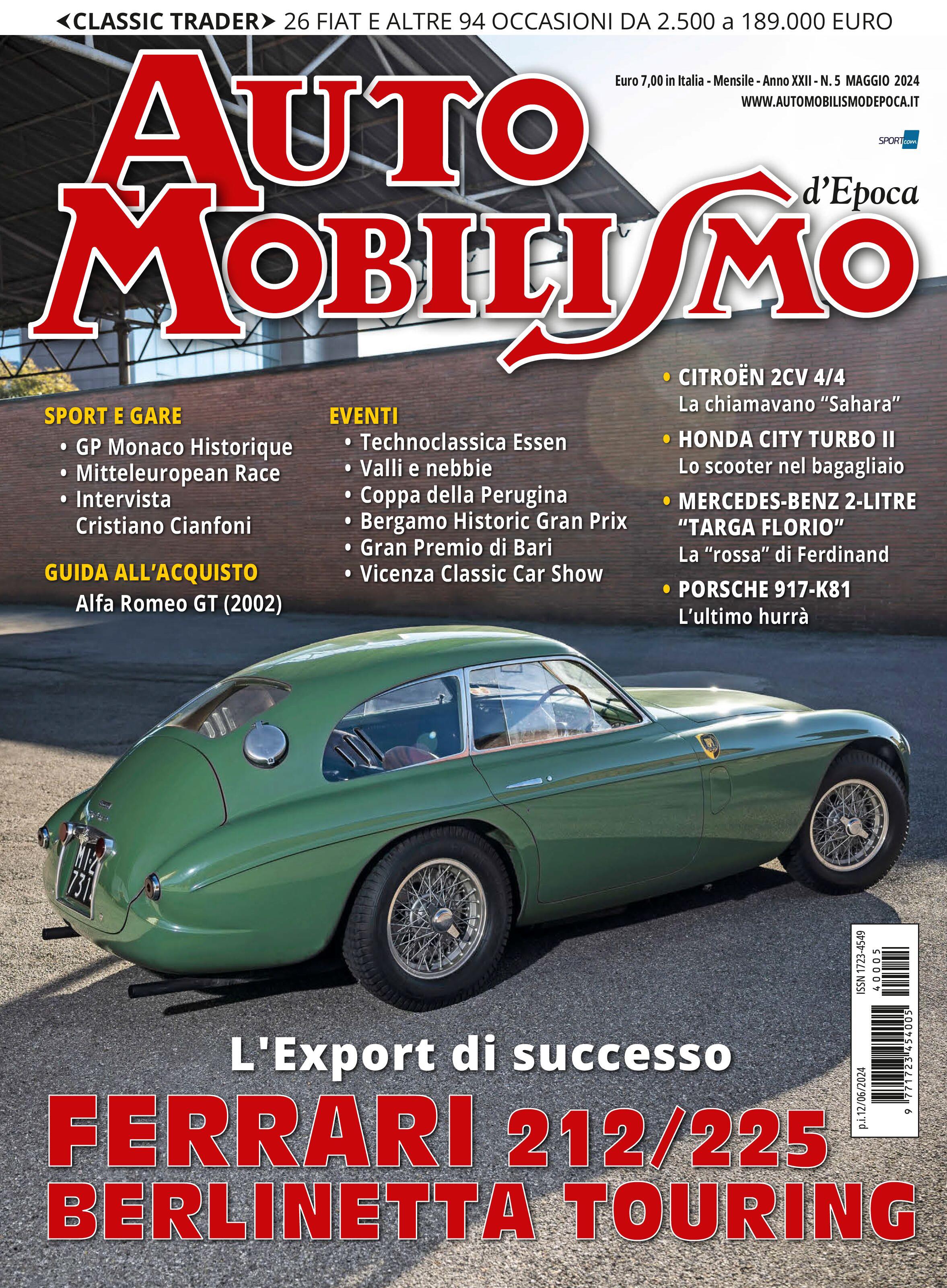 Журнал Automobilismo D'Epoca 05/2024
