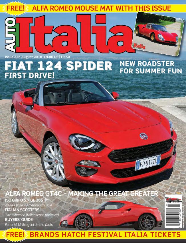 Журнал AutoItalia. august 2016